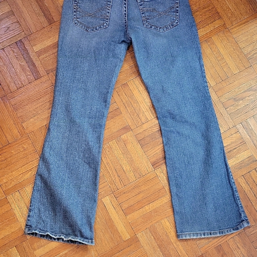 Aeropostale Hailey Skinny Flare Denim Low Rise Jeans Juniors Y2k Size 7/8 - Picture 7 of 15
